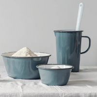 Enamel jug - 2 pint - green