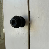 Thornbill drawer pull - blackened steel