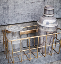 Brass bath caddy