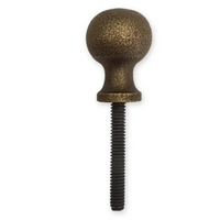 Drawer pull - seatossed - brass