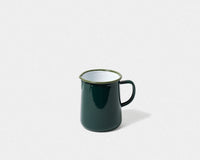 Enamel jug - 1 pint - green