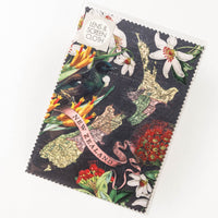 Lens cloth - black map