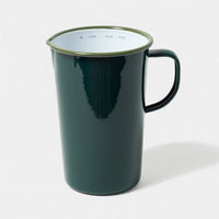 Enamel jug - 2 pint - green