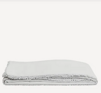Linen napkin - white bauble