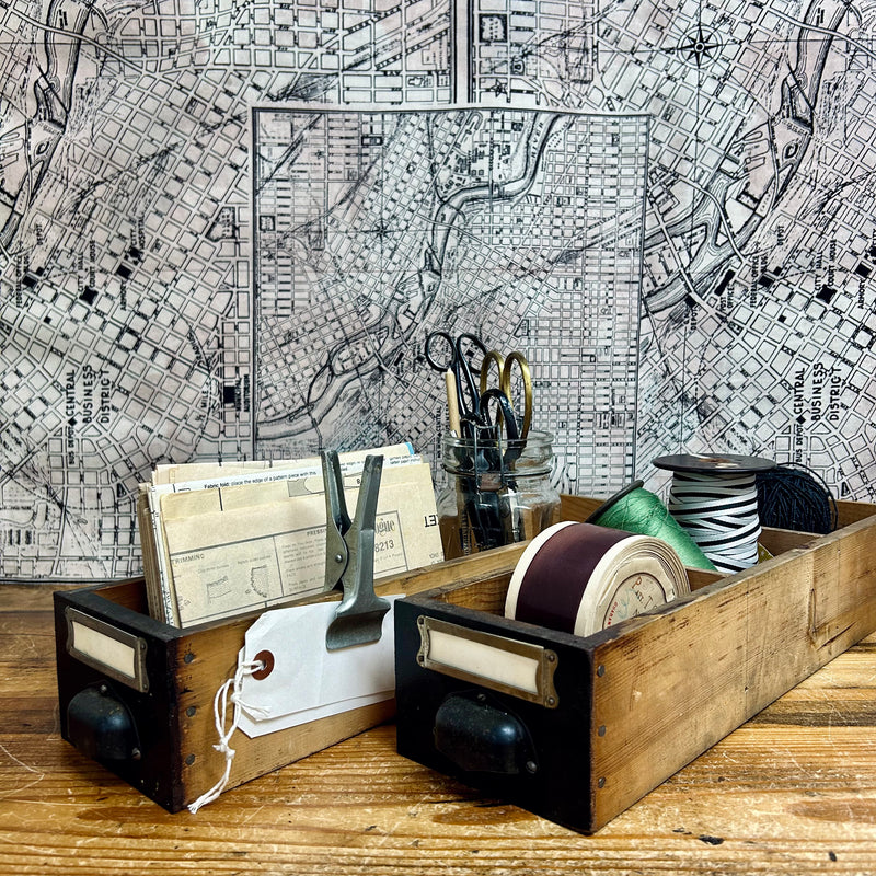 Vintage file drawer