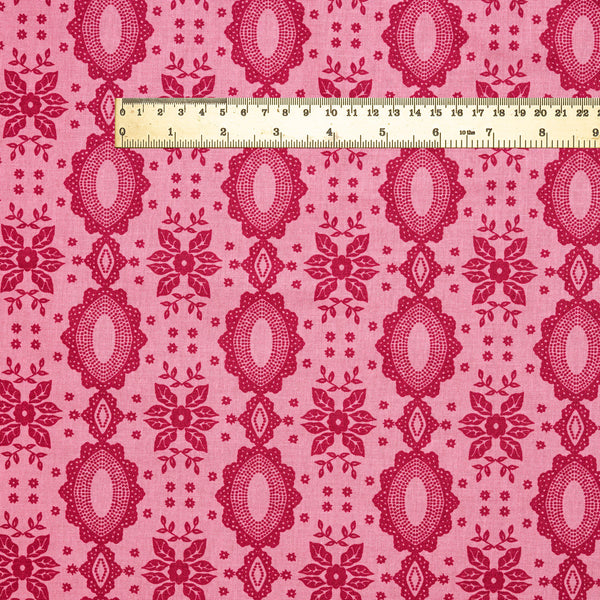 Lace - terracotta