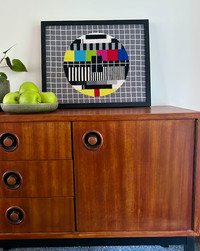 Test screen needlepoint tapestry