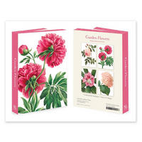 Boxed notecards - pink blooms