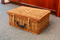 Vintage picnic hamper