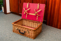 Vintage picnic hamper