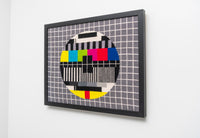 Test screen needlepoint tapestry