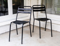 Vintage French outdoor chairs
