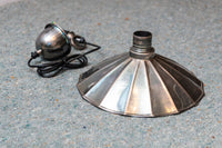 Fluted pendant light