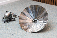 Fluted pendant light