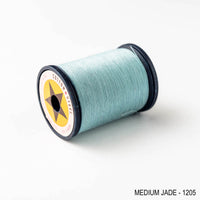 Sewing thread - green + teal shades
