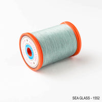 Sewing thread - green + teal shades