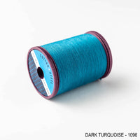 Sewing thread - green + teal shades