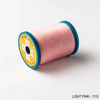 Sewing thread - peach + coral shades