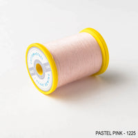 Sewing thread - peach + coral shades