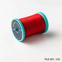 Sewing thread - red + poppy shades