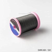 Sewing thread - grey + black shades