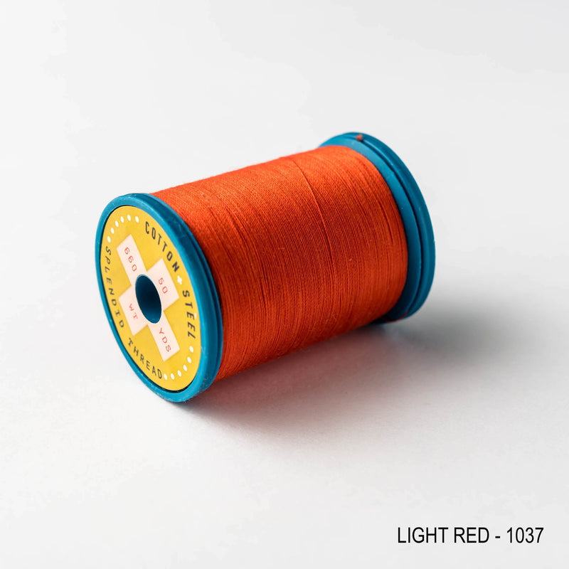 Sewing thread - orange + gold + ginger shades