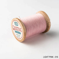 Quilting thread - pink + coral shades