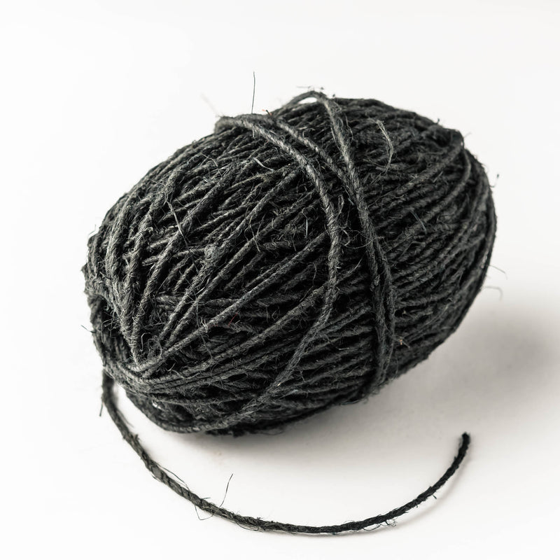 Hemp twine - black