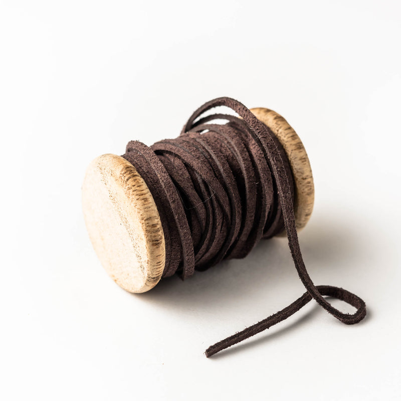 Leather cord - brown