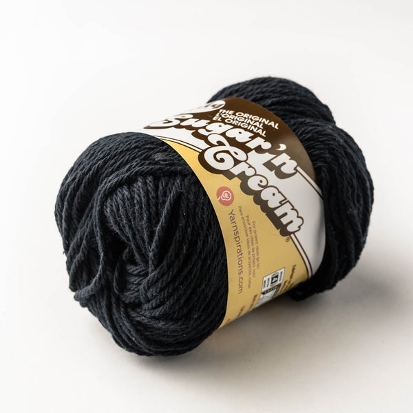 4-ply cotton yarn - black