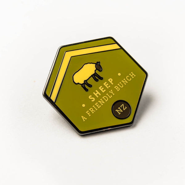 Enamel pin - sheep