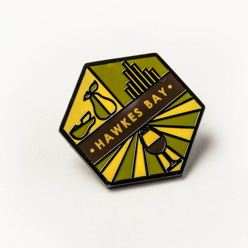 Enamel pin - Hawkes Bay