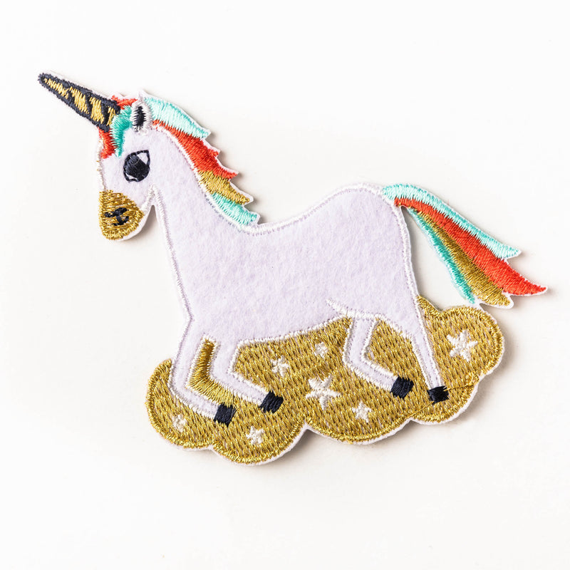 Woven patch - unicorn