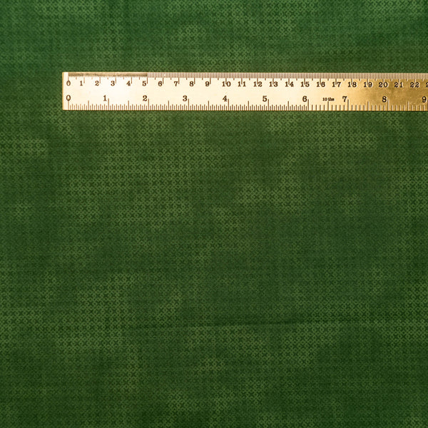 Criss Cross - holiday green