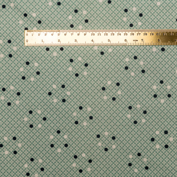 Dot Plaid - malachite