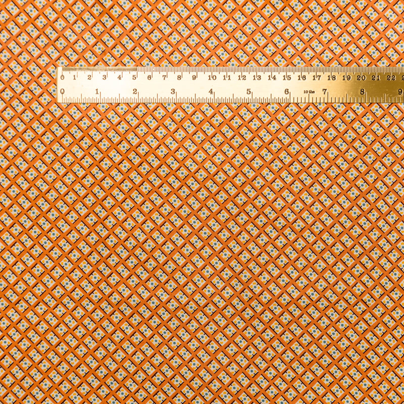 Tossed Square Plaid - lantern