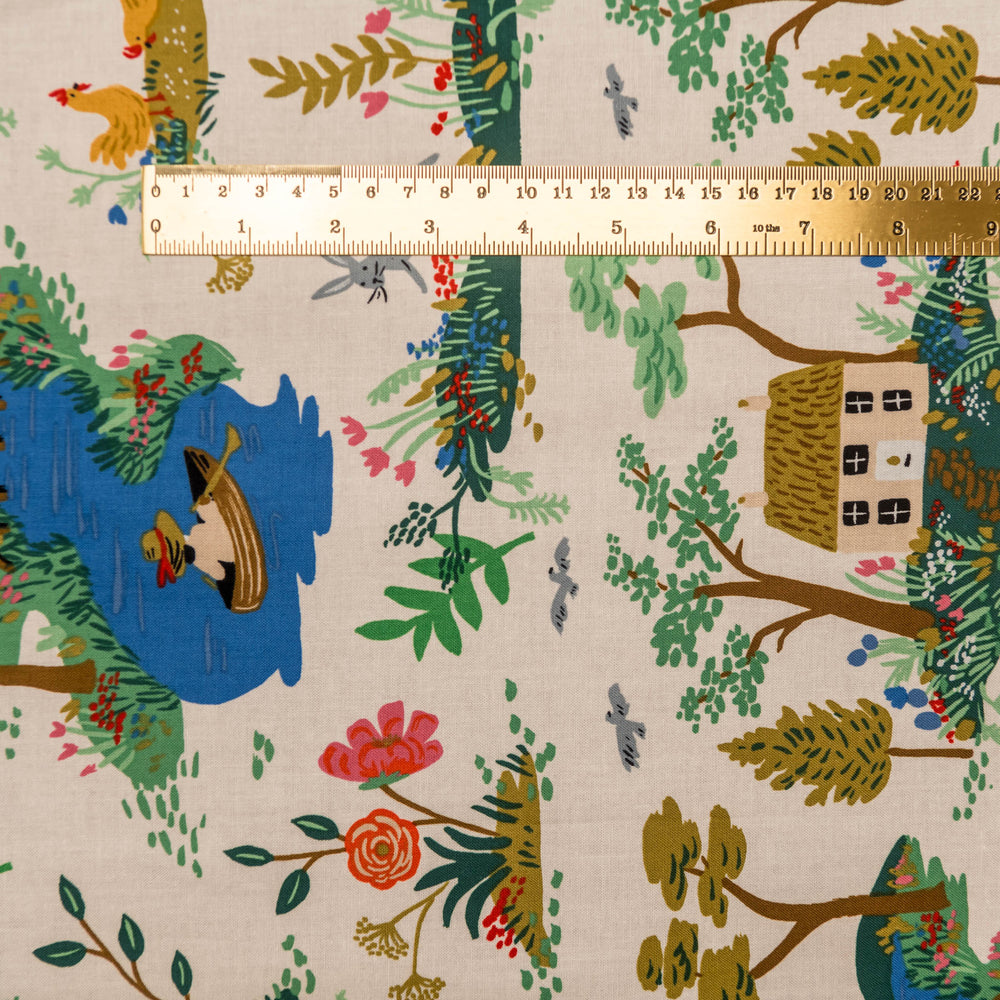 Garden Toile - cream