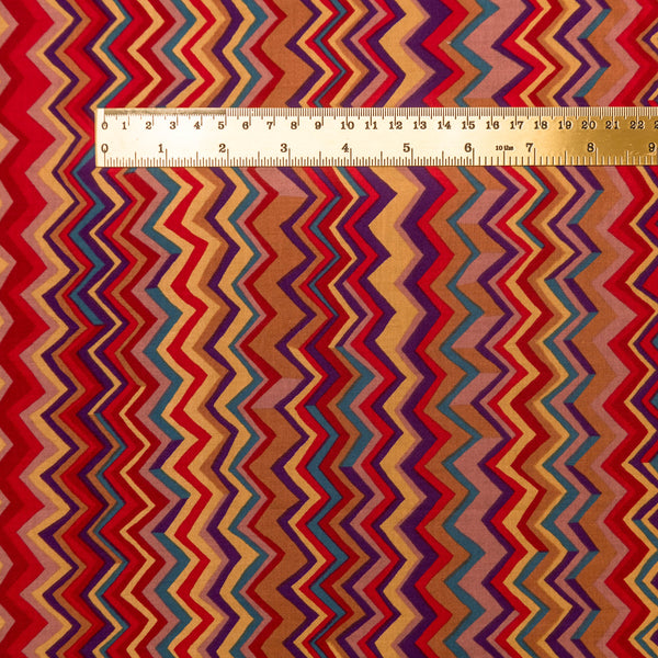 Zig zag - red