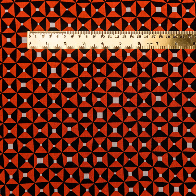 Geometric bow ties - orange