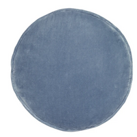 Cushion - penny round - velvet