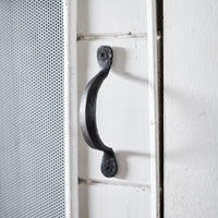 Drawer pull - tricorn - blackened steel